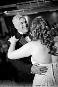 Father Daughter Dance B&W