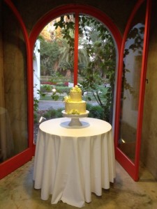 Cake @ Clarke Estate Wedding Reception