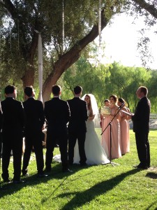 Wedding Ceremony @ Hummingbird's Nest Ranch Santa Susana, CA. 