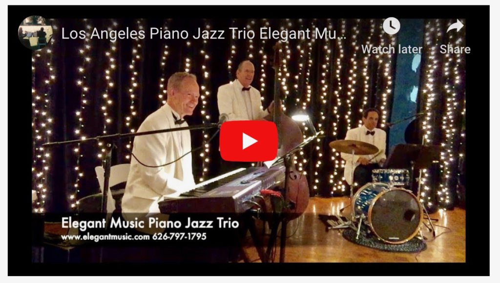 Elegant Music Jazz Trio